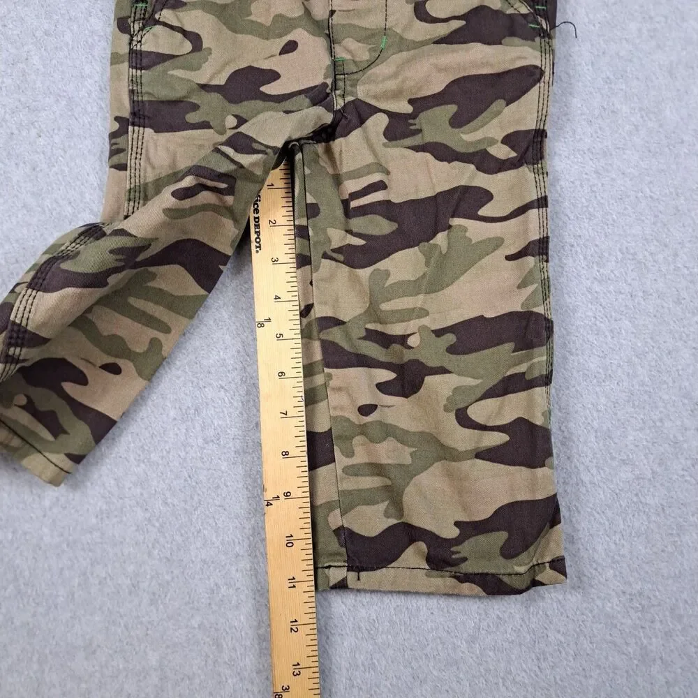 John Deere Overalls Camo Toddler Size 2T